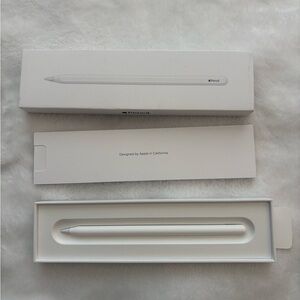 Apple Pencil (White) 2nd generation - Precision Stylus for iPad